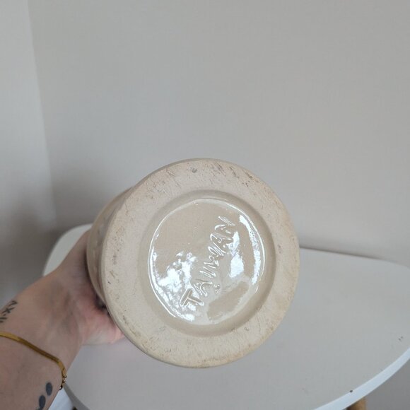 COUNTRY COW FARM VINTAGE CERAMIC MILK JUG VASE - Picture 3 of 3